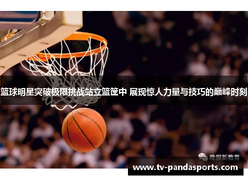 篮球明星突破极限挑战站立篮筐中 展现惊人力量与技巧的巅峰时刻